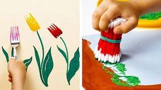 16 TRUCOS DE DIBUJO CREATIVOS PARA NIÑOS [upl. by Mailiw]