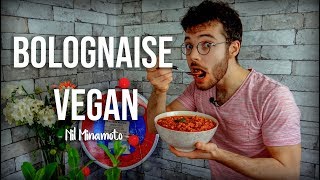 La Meilleure BOLOGNAISE VEGAN de la Toile [upl. by Cirederf]