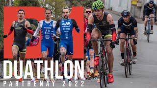 D1 Duathlon  5km Course 20km Vélo 25km Course  Objectif TOP20  Parthenay [upl. by Eanaj]