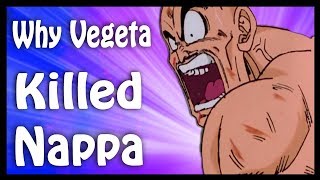 Why Did Vegeta Kill Nappa Explained  Dragon Ball Code [upl. by Fenella]