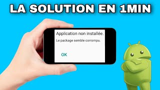 Comment régler le problème des applications non installer sur Android [upl. by Hourigan872]