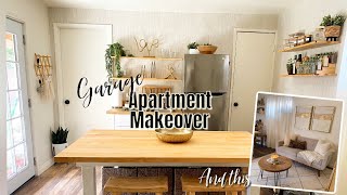 Garage Apartment Makeover with My Sister [upl. by Ralip703]