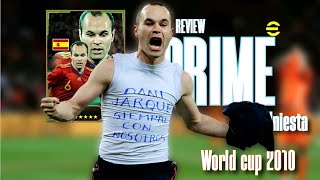 PRIME Andrés Iniesta  World cup 2010 efootball [upl. by Aleet]