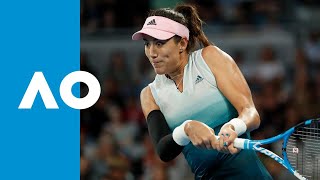 Timea Bacsinszky v Garbiñe Muguruza match highlights 3R  Australian Open 2019 [upl. by Meghan]