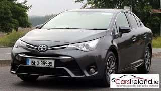 2015 Toyota Avensis review  CarsIrelandie [upl. by Gregoire]