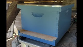 Building a Dadant Bee Hive Kit [upl. by Airan533]