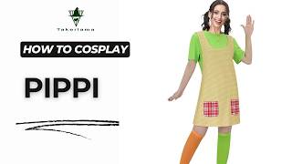 Takerlama Pippi Longstocking fans rejoice This costume is perfect for Halloween party or event [upl. by Glynias171]