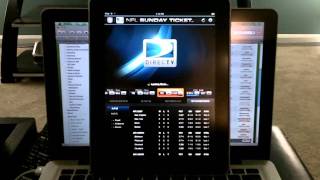 Directv NFL Sunday Ticket on the Apple Ipad HD [upl. by Jack]