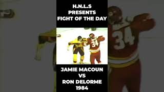 Fight of the Day Jamie Macon vs Ron Delorme in 1984 [upl. by Searcy]