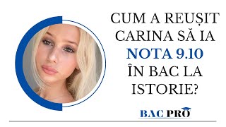 Nota 910 în bac la istorie obținut de Carina [upl. by Decca]