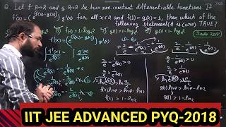 differentiability jee Advanced 2018 pyq  differentiability by atul kumar  differentibilitypyq [upl. by Neelyhtak351]