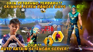 BARBAR PAKAI SKIN PETARUNG GILA AUTO NAMBAH DAMAGE SAMPAI KILL 29 SKINNYA KEREN PARAH [upl. by Teresina]