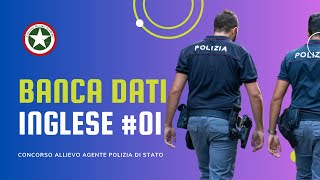 Domande Banca Dati Polizia di Stato Risposte Docente Inglese  Concorsi Militari Academy [upl. by Naired]