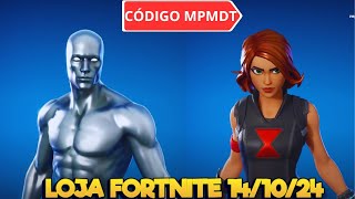 MARVEL NA LOJA FORTNITE 14 DE OUTUBRO  LOJA FORTNITE AO VIVO  LOJA DE ITENS [upl. by Noslien]