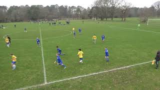 Burghfield U14 vs Godalming town U14 13124 [upl. by Adnov701]