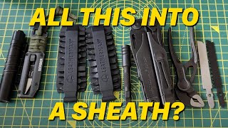 How to turn your Leatherman sheath into an EDC pouch [upl. by Annaicul971]