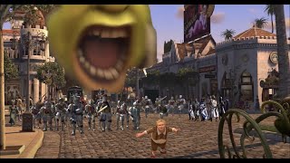 YTP Shrek Self Destructive Roar Spiral [upl. by Willabella]