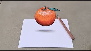 3d drawing illusion on paper for beginners [upl. by Ahtamas635]