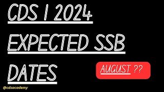 CDS 1 2024 EXPECTED SSB DATES  IMAAFAINA AND OTA SSB DATES cdsacademy8 cdsssb ssbdates2024 [upl. by Arodasi]