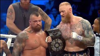 Thor Post Fight Interview After Beating Eddie Hall [upl. by Arrat968]