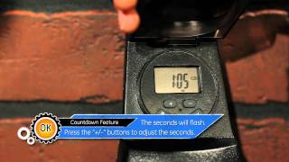 GE  15142 Outdoor Digital Timer  Countdown Feature  part 6 of 7 [upl. by Trometer]