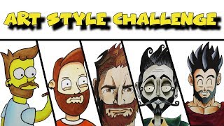 ART STYLE CHALLENGE  ArteMaster [upl. by Ibob]