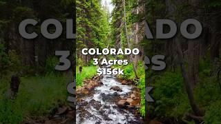 COLORADO Riverfront Land for Sale in the Mountains • 3 Acres • LANDIO [upl. by Namad]