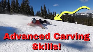 Advanced Snowboard Carving with Ryan Knapton [upl. by Aeki725]