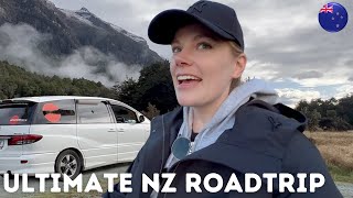 Sustainable Travel New Zealand Campervan Roadtrip Day 1 [upl. by Akeimat]