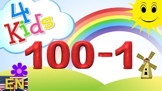 Numbers counting 1001 Reverse Learning Video for children and toddlers english [upl. by Artemisia727]