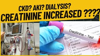 Chronic kidney DiseaseAcute Kidney injurycreatinine Dialysis Hemodialysisindications ofdialysis [upl. by Atirrehs322]