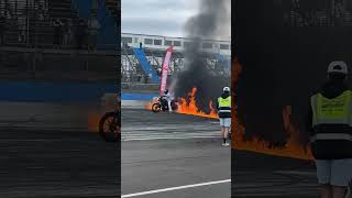 Burnout Nationals… Tire on Fire… 603 Diesel’s… Oxford Dragway… [upl. by Akihsay390]