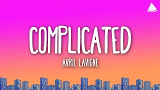 Avril Lavigne  Complicated Lyrics [upl. by Yeo969]