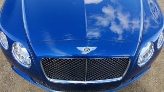 2014 Bentley Continental GT Speed Convertible 060 MPH Review Take 2 [upl. by Aryhs]