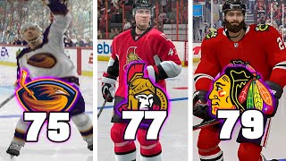 Adding A 99 Overall To The Worst Team In Every NHL Game [upl. by Quillon996]