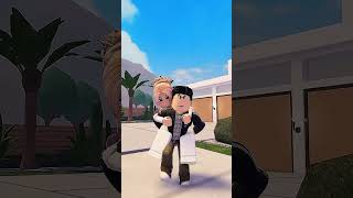 SHE HAD AN ACCIDENT ON Roblox Part 3 shorts roblox robloxstory robloxrp [upl. by Saw]