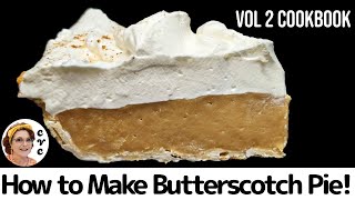 Old Fashioned Butterscotch Pie Southern Cooking Like Mamas [upl. by Udall863]