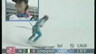 Lillehammer 94 Womens GS  Gold Deborah Compagnoni [upl. by Suiramad]