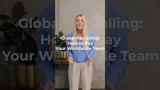 Global Payrolling How to Pay Your Worldwide Team payroll payrolling employerofrecord business [upl. by Gard]