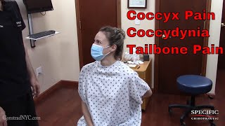 Coccyx Pain Tailbone Pain HELPED by Dr Suh Gonstead Chiropractic NYC [upl. by Naujad793]