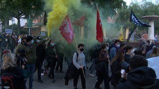 Manifestación en Canet de Mar contra el 25 de castellano [upl. by Leirbag178]