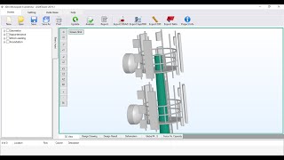 Example 1 How to design a 30m monopole with circular platform TIA222G or H using ASMTower [upl. by Asserac]