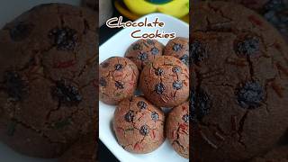 Chocolate Cookies in Air Fryer ll shorts cookies recipe [upl. by Yelsek]