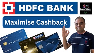 HDFC Credit Cards  Maximise Cashback and Reward Points  HDFC Millennia  HDFC Infinia [upl. by Cutlor]