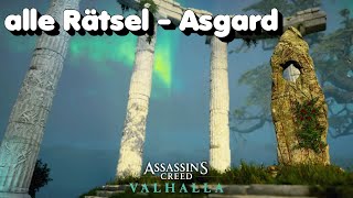 Assassins Creed Valhalla alle Rätsel Asgard Mysteries deutsch AC Collectibles Locations Ymirs Altar [upl. by Sheffie]