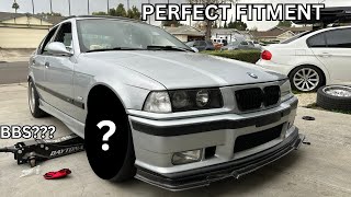 PERFECT E36 FITMENT  350z WING UPDATE [upl. by Karalynn]