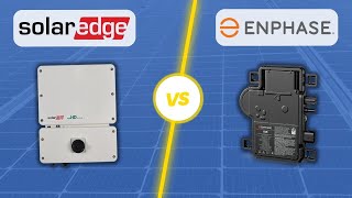 SolarEdge VS Enphase  Which Solar Inverter Is Better [upl. by Ramedlab]