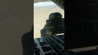 How This Massive Cargo Dropping Midflight of KC130J Aircraft [upl. by Janiuszck]