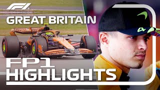 FP1 Highlights  2024 British Grand Prix [upl. by Rauch]