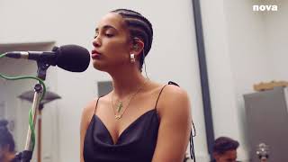 Jorja Smith  No Scrubs TLC cover  Plus Près de Toi  Novafr [upl. by Ahtiekal]